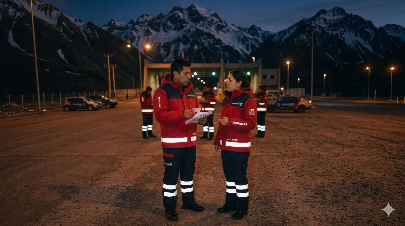 Parka técnica de alta visibilidad para Aduanas Chile